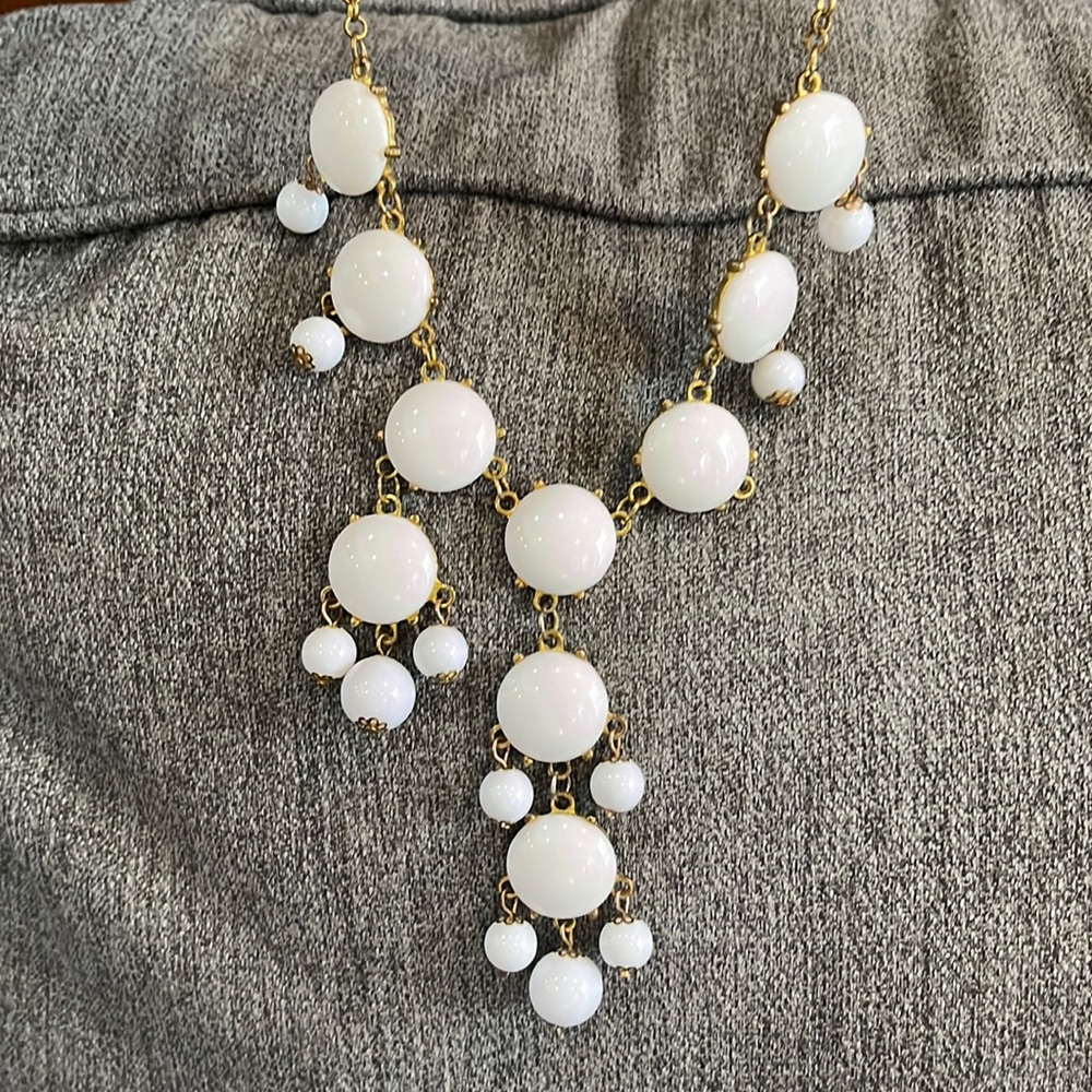 JCREW bubble necklace